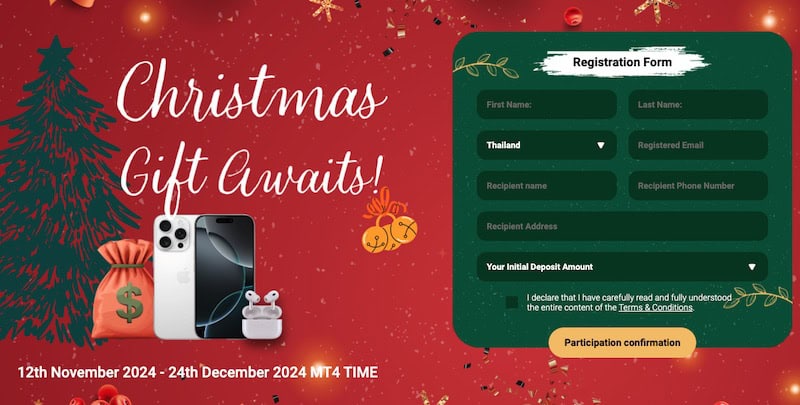 IC Markets Announces Exciting 2024 Christmas Promotion: Win Incredible Prizes with Your Trading